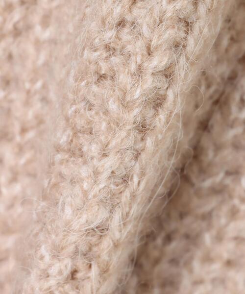 INGNI（イング）の「ショート丈セーラーカラーニット（ニット/セーター・レディース・ブラック/ベージュ/アイボリー・M）」の10枚目の写真