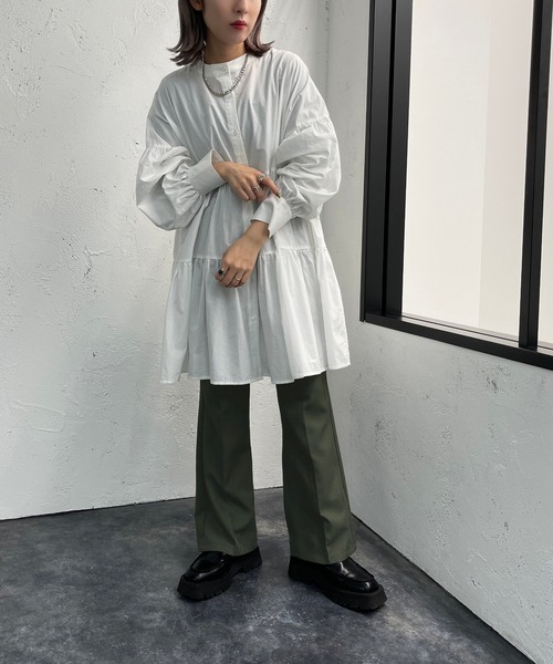 apres jour mignon(アプレジュールミニョン)の「アソートティアードブラウス【ZOZOTOWN限定アイテム】(シャツ/ブラウス・レディース・ブラック系その他/ブラック/ブラウン系その他/オフホワイト・X-LARGE/フリー)」の19枚目の写真