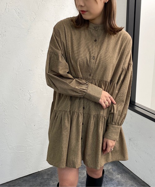 apres jour mignon(アプレジュールミニョン)の「アソートティアードブラウス【ZOZOTOWN限定アイテム】(シャツ/ブラウス・レディース・ブラック系その他/ブラック/ブラウン系その他/オフホワイト・X-LARGE/フリー)」の10枚目の写真