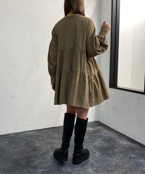 apres jour mignon(アプレジュールミニョン)の「アソートティアードブラウス【ZOZOTOWN限定アイテム】(シャツ/ブラウス・レディース・ブラック系その他/ブラック/ブラウン系その他/オフホワイト・X-LARGE/フリー)」の22枚目の写真