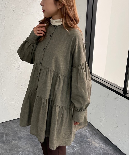 apres jour mignon(アプレジュールミニョン)の「アソートティアードブラウス【ZOZOTOWN限定アイテム】(シャツ/ブラウス・レディース・ブラック系その他/ブラック/ブラウン系その他/オフホワイト・X-LARGE/フリー)」の17枚目の写真