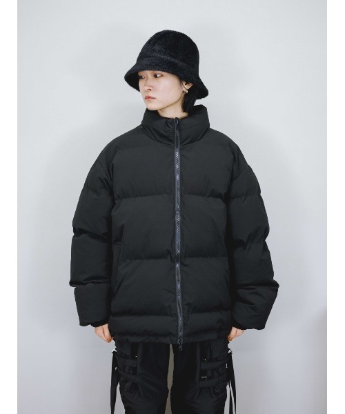 Chikashitsu +(チカシツプラス)の「【Chikashitsu +/チカシツプラス】padding jacket/パディング パディングジャケット カラーダウン(その他アウター・メンズ・ブラック/グレー/カーキ/ピンク・ONE SIZE)」の2枚目の写真