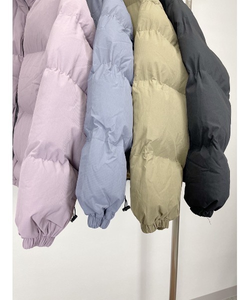 Chikashitsu +(チカシツプラス)の「【Chikashitsu +/チカシツプラス】padding jacket/パディング パディングジャケット カラーダウン(その他アウター・メンズ・ブラック/グレー/カーキ/ピンク・ONE SIZE)」の20枚目の写真