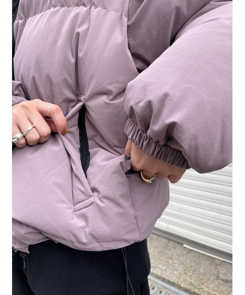 Chikashitsu +(チカシツプラス)の「【Chikashitsu +/チカシツプラス】padding jacket/パディング パディングジャケット カラーダウン(その他アウター・メンズ・ブラック/グレー/カーキ/ピンク・ONE SIZE)」の5枚目の写真