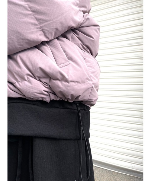 Chikashitsu +(チカシツプラス)の「【Chikashitsu +/チカシツプラス】padding jacket/パディング パディングジャケット カラーダウン(その他アウター・メンズ・ブラック/グレー/カーキ/ピンク・ONE SIZE)」の7枚目の写真