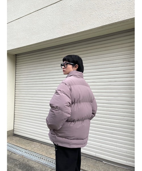 Chikashitsu +(チカシツプラス)の「【Chikashitsu +/チカシツプラス】padding jacket/パディング パディングジャケット カラーダウン(その他アウター・メンズ・ブラック/グレー/カーキ/ピンク・ONE SIZE)」の14枚目の写真