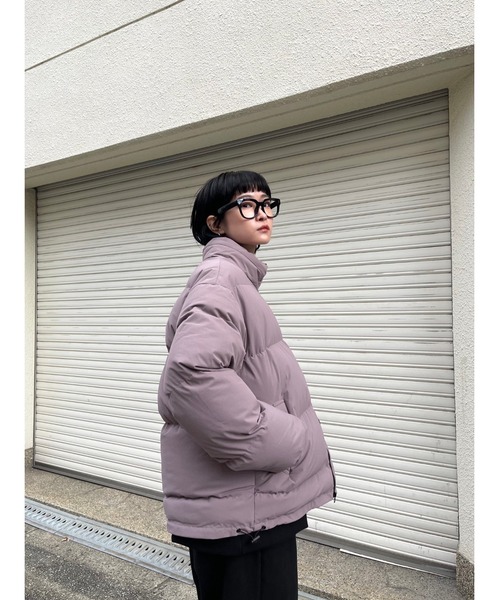 Chikashitsu +(チカシツプラス)の「【Chikashitsu +/チカシツプラス】padding jacket/パディング パディングジャケット カラーダウン(その他アウター・メンズ・ブラック/グレー/カーキ/ピンク・ONE SIZE)」の18枚目の写真