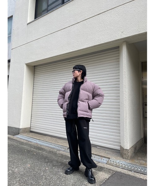 Chikashitsu +(チカシツプラス)の「【Chikashitsu +/チカシツプラス】padding jacket/パディング パディングジャケット カラーダウン(その他アウター・メンズ・ブラック/グレー/カーキ/ピンク・ONE SIZE)」の11枚目の写真