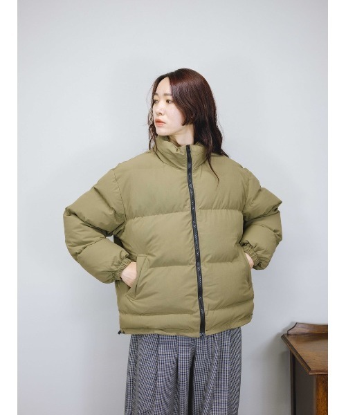 Chikashitsu +(チカシツプラス)の「【Chikashitsu +/チカシツプラス】padding jacket/パディング パディングジャケット カラーダウン(その他アウター・メンズ・ブラック/グレー/カーキ/ピンク・ONE SIZE)」の15枚目の写真