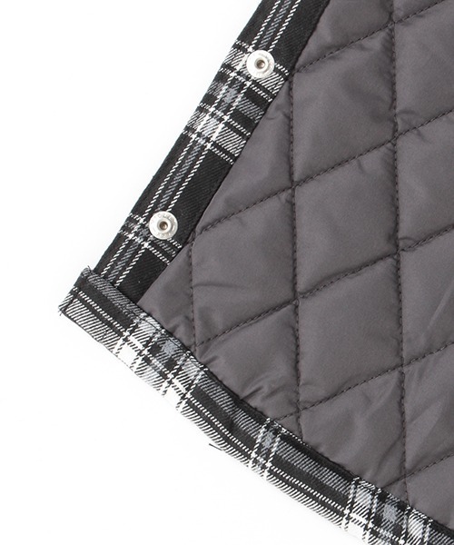 XLARGE KIDS（エクストララージキッズ）の「チェック中綿キルトシャツ 