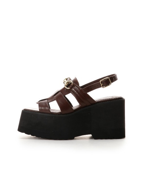 REDYAZEL(レディアゼル)の「グルカ厚底サンダル(サンダル・レディース・ブラック/ブラウン/オフホワイト・SMALL/MEDIUM/LARGE)」の20枚目の写真