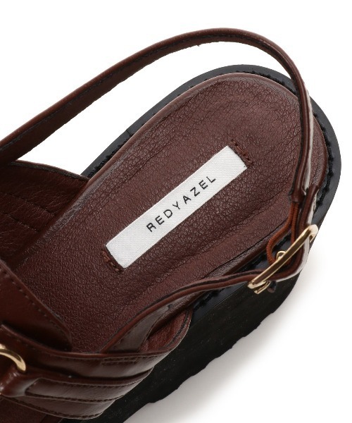 REDYAZEL(レディアゼル)の「グルカ厚底サンダル(サンダル・レディース・ブラック/ブラウン/オフホワイト・SMALL/MEDIUM/LARGE)」の12枚目の写真