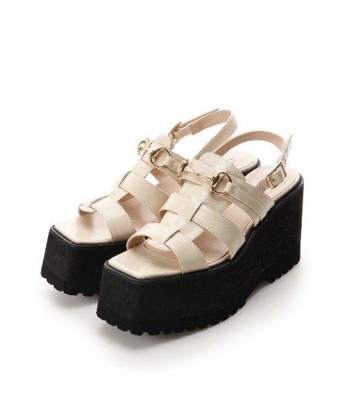 REDYAZEL(レディアゼル)の「グルカ厚底サンダル(サンダル・レディース・ブラック/ブラウン/オフホワイト・SMALL/MEDIUM/LARGE)」の18枚目の写真