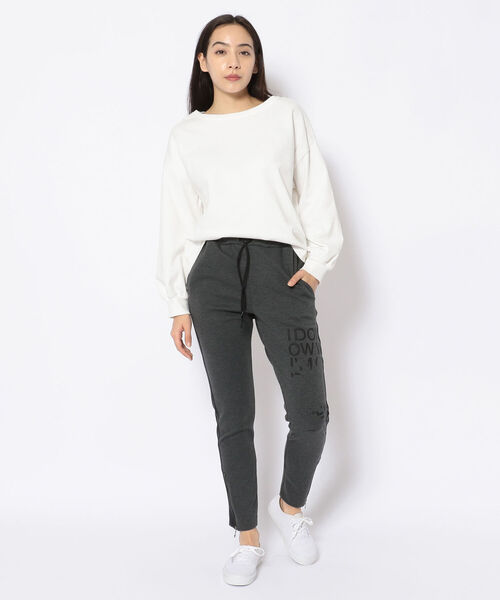 ONE MADE（ワンメイド）の「ONEMADE（ワンメイド）Zipスウェットパンツ（スウェットパンツ・レディース・チャコール・44/42）」の21枚目の写真