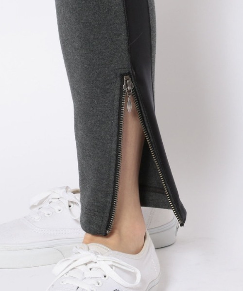 ONE MADE（ワンメイド）の「ONEMADE（ワンメイド）Zipスウェットパンツ（スウェットパンツ・レディース・チャコール・44/42）」の7枚目の写真