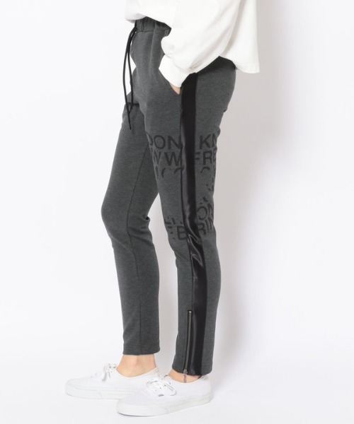 ONE MADE（ワンメイド）の「ONEMADE（ワンメイド）Zipスウェットパンツ（スウェットパンツ・レディース・チャコール・44/42）」の10枚目の写真