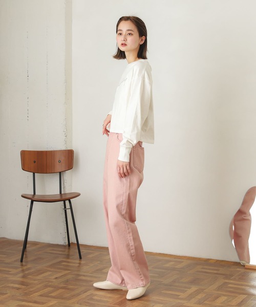 SENSE OF PLACE by URBAN RESEARCH（センスオブプレイスバイアーバンリサーチ）の「ロゴグラフィックロングTシャツ（Tシャツ/カットソー・レディース・その他1/その他2/その他3・ONE）」の11枚目の写真