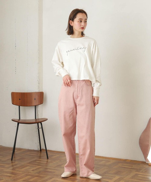 SENSE OF PLACE by URBAN RESEARCH（センスオブプレイスバイアーバンリサーチ）の「ロゴグラフィックロングTシャツ（Tシャツ/カットソー・レディース・その他1/その他2/その他3・ONE）」の14枚目の写真