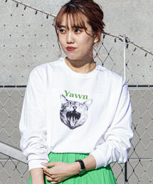 GLOSTER | 《22SS再登場！》【GLOSTER/グロスター】DOG&CAT 犬猫プリントロンT(Tシャツ/カットソー)