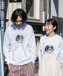 GLOSTER | 《22SS再登場!》【GLOSTER/グロスター】DOG&CAT 犬猫プリントロンT(Tシャツ/カットソー)