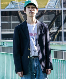 GLOSTER | 《22SS再登場！》【GLOSTER/グロスター】DOG&CAT 犬猫プリントロンT(Tシャツ/カットソー)