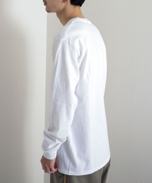 GLOSTER（グロスター）の「《22SS再登場！》【GLOSTER/グロスター】DOG&CAT 犬猫プリントロンT（Tシャツ/カットソー・メンズ・ホワイト系その他/ホワイト系その他2/ホワイト系その他3/ホワイト系その他4/ホワイト系その他5・MEDIUM/LARGE）」の10枚目の写真