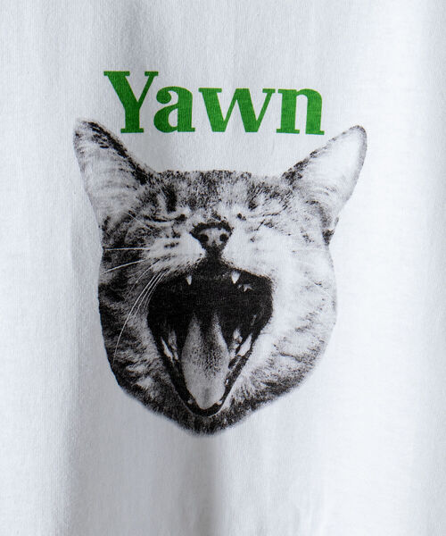 GLOSTER（グロスター）の「《22SS再登場！》【GLOSTER/グロスター】DOG&CAT 犬猫プリントロンT（Tシャツ/カットソー・メンズ・ホワイト系その他/ホワイト系その他2/ホワイト系その他3/ホワイト系その他4/ホワイト系その他5・MEDIUM/LARGE）」の13枚目の写真