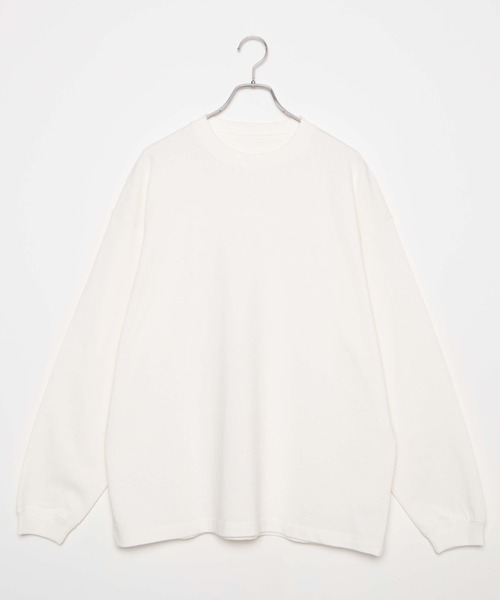 WEGO(ウィゴー)の「WEGO/スーパーヘビーウエイト BIGロンT(Tシャツ/カットソー・メンズ・ブラック/ホワイト・LARGE/MEDIUM)」の14枚目の写真