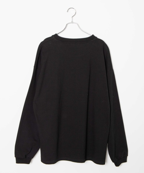 WEGO(ウィゴー)の「WEGO/スーパーヘビーウエイト BIGロンT(Tシャツ/カットソー・メンズ・ブラック/ホワイト・LARGE/MEDIUM)」の19枚目の写真