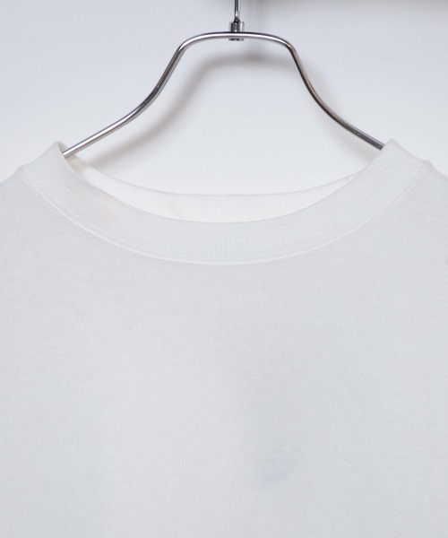 WEGO(ウィゴー)の「WEGO/スーパーヘビーウエイト BIGロンT(Tシャツ/カットソー・メンズ・ブラック/ホワイト・LARGE/MEDIUM)」の20枚目の写真