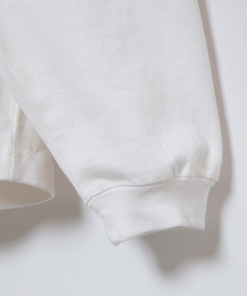 WEGO(ウィゴー)の「WEGO/スーパーヘビーウエイト BIGロンT(Tシャツ/カットソー・メンズ・ブラック/ホワイト・LARGE/MEDIUM)」の21枚目の写真