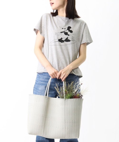 salle de bal(サルデバル)の「【 salle de bal / サルデバル 】メルカド バッグ マルシェバッグ お買い物バッグ(トートバッグ・レディース・ブラック/オフホワイト/ゴールド/グレイッシュベージュ・FREE)」の16枚目の写真