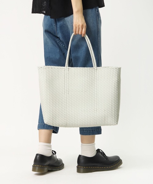 salle de bal(サルデバル)の「【 salle de bal / サルデバル 】メルカド バッグ マルシェバッグ お買い物バッグ(トートバッグ・レディース・ブラック/オフホワイト/ゴールド/グレイッシュベージュ・FREE)」の14枚目の写真