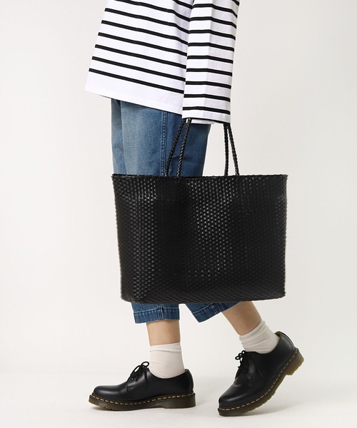 salle de bal(サルデバル)の「【 salle de bal / サルデバル 】メルカド バッグ マルシェバッグ お買い物バッグ(トートバッグ・レディース・ブラック/オフホワイト/ゴールド/グレイッシュベージュ・FREE)」の20枚目の写真