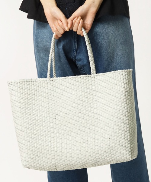 salle de bal(サルデバル)の「【 salle de bal / サルデバル 】メルカド バッグ マルシェバッグ お買い物バッグ(トートバッグ・レディース・ブラック/オフホワイト/ゴールド/グレイッシュベージュ・FREE)」の21枚目の写真