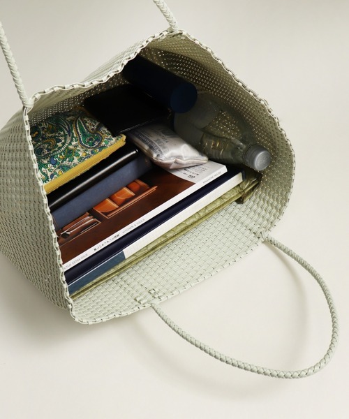 salle de bal(サルデバル)の「【 salle de bal / サルデバル 】メルカド バッグ マルシェバッグ お買い物バッグ(トートバッグ・レディース・ブラック/オフホワイト/ゴールド/グレイッシュベージュ・FREE)」の22枚目の写真