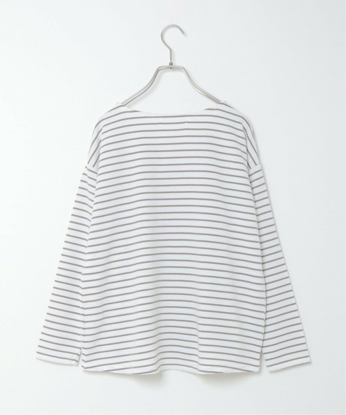 ikka（イッカ）の「リップル裾タックプルオーバー（Tシャツ/カットソー・レディース・ネイビー/パープル/ライトグレー/イエロー/その他1・L/S/M）」の9枚目の写真
