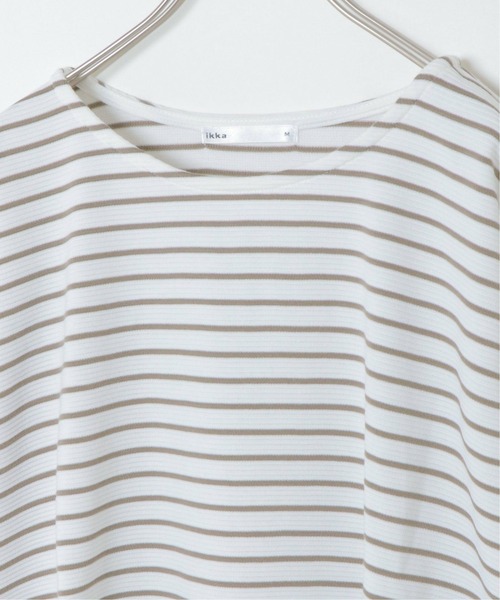 ikka（イッカ）の「リップル裾タックプルオーバー（Tシャツ/カットソー・レディース・ネイビー/パープル/ライトグレー/イエロー/その他1・L/S/M）」の13枚目の写真