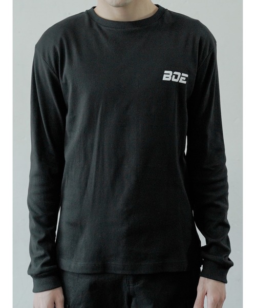 me+em select（ミームセレクト）の「ロゴ入りロングスリーブカットソー（Tシャツ/カットソー・メンズ・ホワイト/ブラック・FREE）」の17枚目の写真