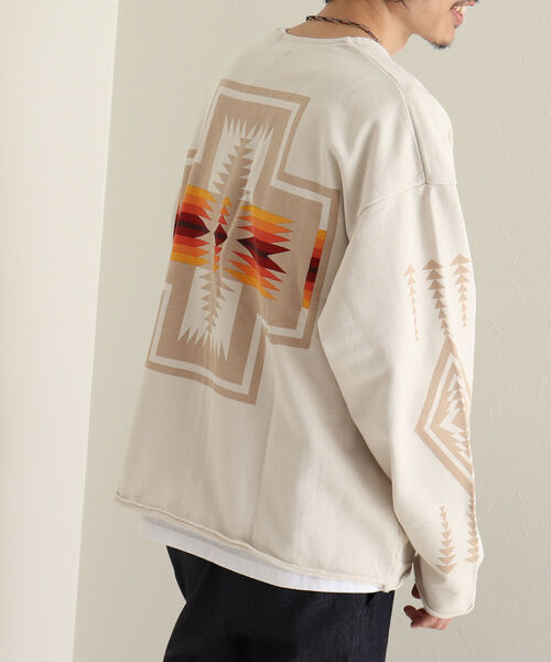 PENDLETON（ペンドルトン）の「【PENDLETON/ペンドルトン】バックプリント スウェットカーディガン（カーディガン/ボレロ・メンズ・キナリ/ブラック・MEDIUM/LARGE/X-LARGE）」の4枚目の写真