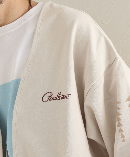 PENDLETON（ペンドルトン）の「【PENDLETON/ペンドルトン】バックプリント スウェットカーディガン（カーディガン/ボレロ・メンズ・キナリ/ブラック・MEDIUM/LARGE/X-LARGE）」の8枚目の写真
