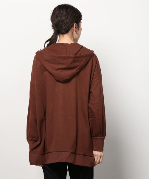 GAP ジップアップパーカー ブラウン XL セール】GAPロゴ ボア