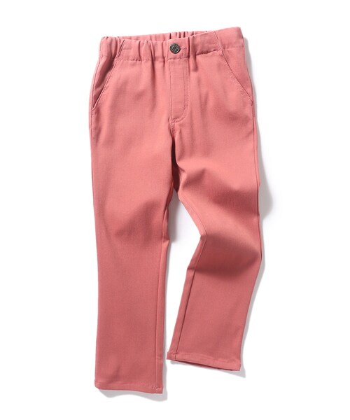 THE SHOP TK （ザ ショップ ティーケー ）の「◆【100-140】【のび～る】ストレッチカラーパンツ（その他パンツ・キッズ・ライトグリーン/黄緑系/ピンク系/サックスブルー/ブラック/ベージュ・11/10/12/13/14）」の6枚目の写真