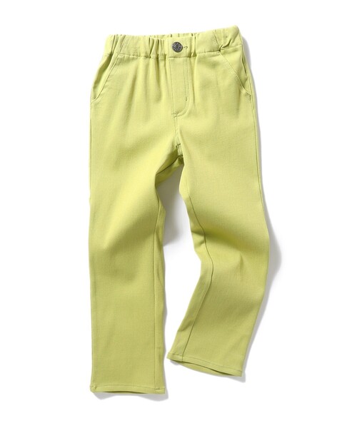 THE SHOP TK （ザ ショップ ティーケー ）の「◆【100-140】【のび～る】ストレッチカラーパンツ（その他パンツ・キッズ・ライトグリーン/黄緑系/ピンク系/サックスブルー/ブラック/ベージュ・11/10/12/13/14）」の11枚目の写真