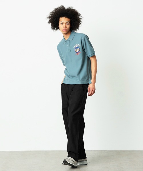 Alpha Industries(アルファインダストリーズ)の「CAGE CODEバックプリントポロシャツ(ポロシャツ・メンズ・ホワイト/グレー系その他・MEDIUM/LARGE/X-LARGE)」の18枚目の写真