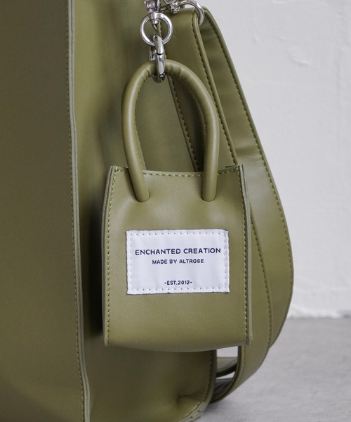 VENCEEXCHANGE（ヴァンスエクスチェンジ）の「【別注カラー】A4サイズミニバッグ付きトート／限定カラー/大容量収納／PC収納可/A4対応/マザーズバッグ（トートバッグ・レディース・ブラック/グリーン/ベージュ/グレー/オリーブ/シルバー/レンガ・FREE）」の22枚目の写真