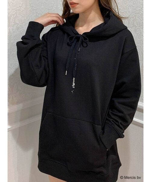 dazzlin（ダズリン）の「dazzlin×miffy かくれんぼフーディー（パーカー・レディース・オフホワイト/グレー/ブラック・FREE）」の5枚目の写真