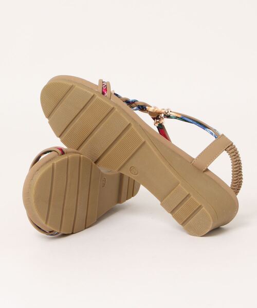 チャイハネ（チャイハネ）の「【チャイハネ】ギャビーサンダル（サンダル・レディース・ホワイト/ベージュ/パープル/ブラウン/ターコイズブルー/イエロー/オレンジ・M/L）」の17枚目の写真