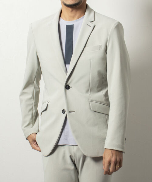 Stutostein Nolley's（シュテットシュタインノーリーズ）の「【Stutostein/シュテットシュタイン】MODERN FIT JK ストレッチジャケット（テーラードジャケット・メンズ・ブラック/ベージュ・SMALL/MEDIUM/LARGE/X-LARGE）」の11枚目の写真