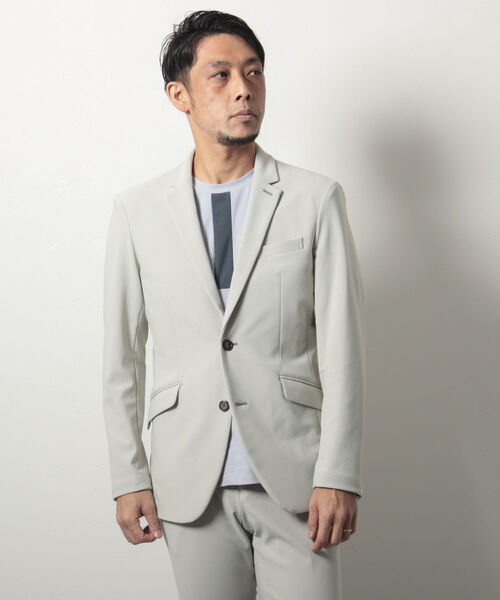 Stutostein Nolley's（シュテットシュタインノーリーズ）の「【Stutostein/シュテットシュタイン】MODERN FIT JK ストレッチジャケット（テーラードジャケット・メンズ・ブラック/ベージュ・SMALL/MEDIUM/LARGE/X-LARGE）」の13枚目の写真